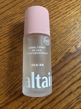Coral Coast 5% AHA Serum Deodorant — Pink